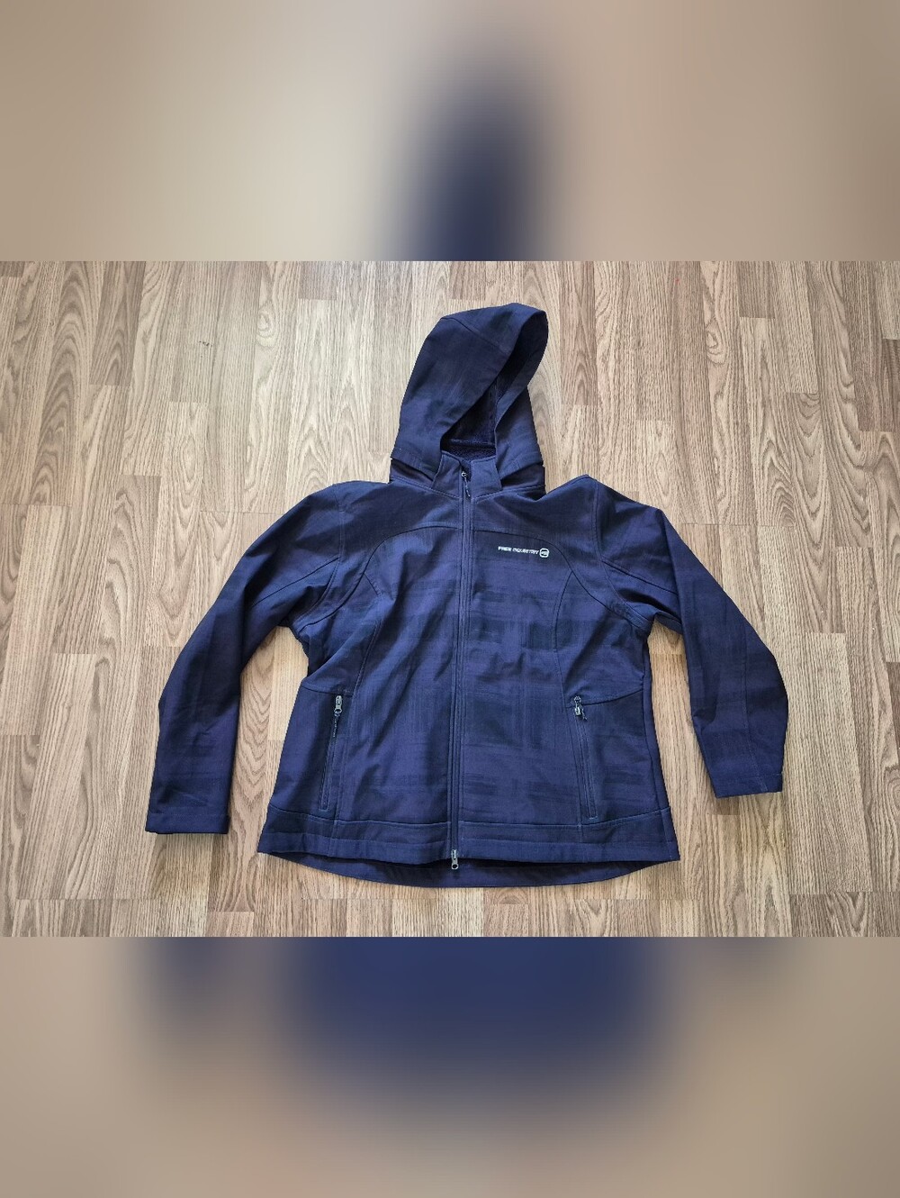 Free Country Women's Purple Jacket with Detachable Hoodie